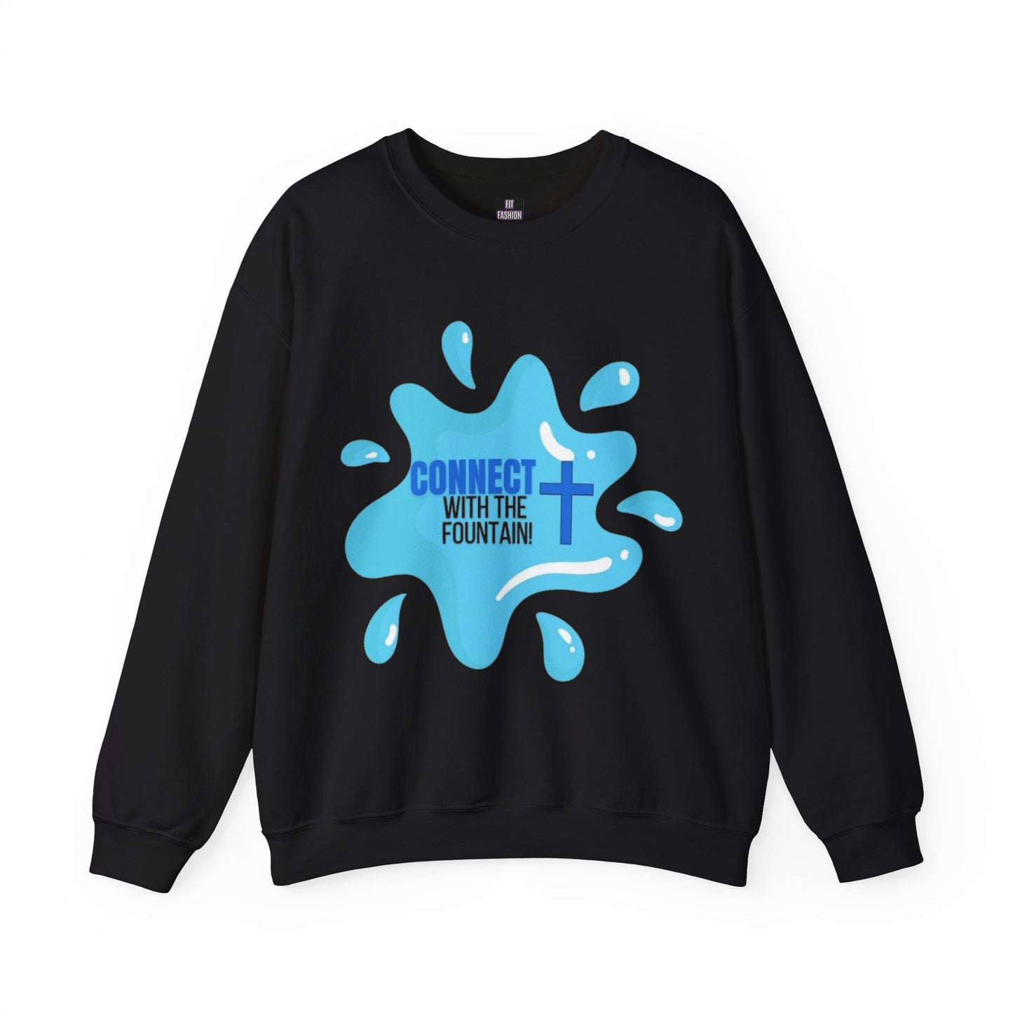 Connect with the Fountain Crewneck Sweatshirt (Version III)