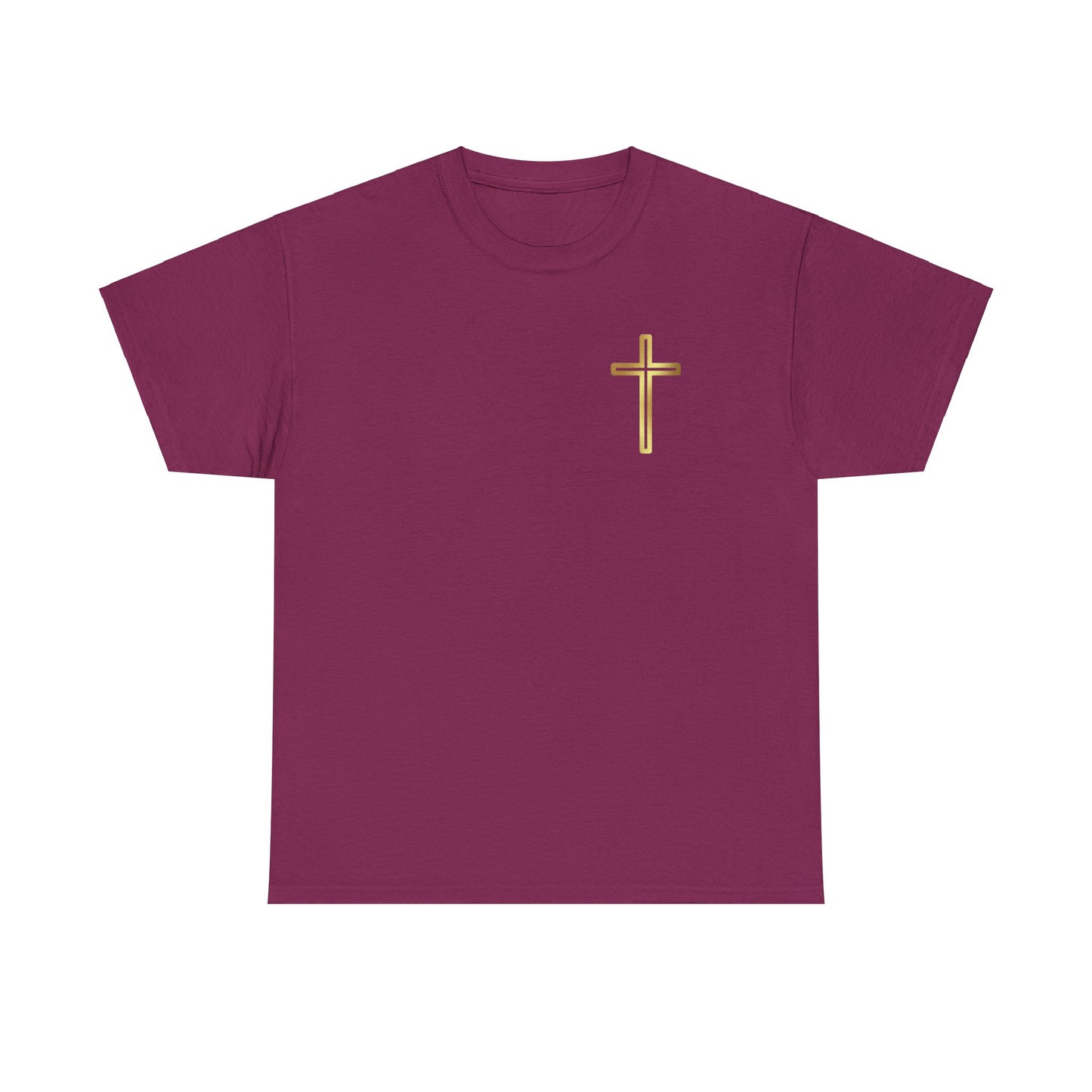 Seek Jesus (Gold Cross) T-Shirt