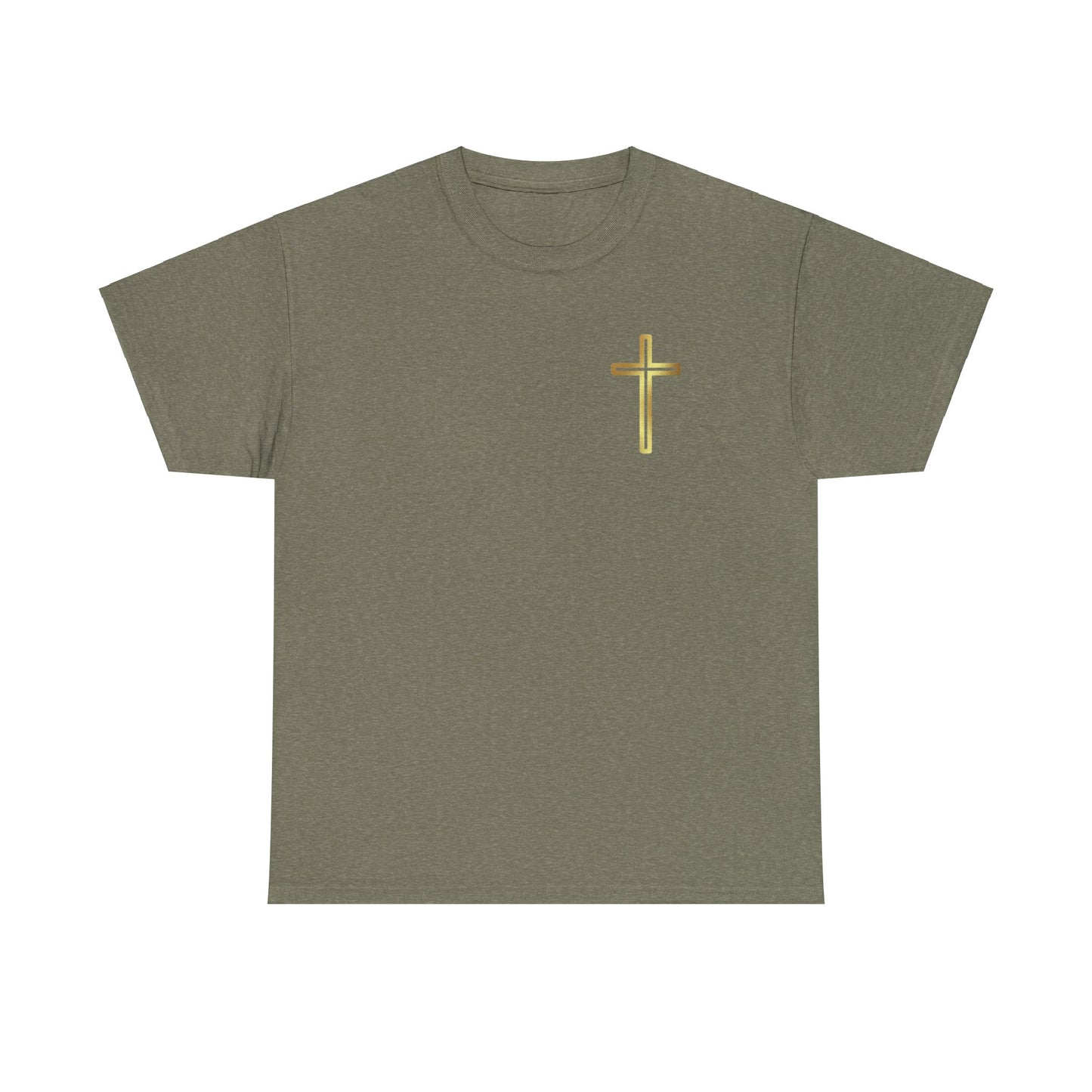 Seek Jesus (Gold Cross) T-Shirt