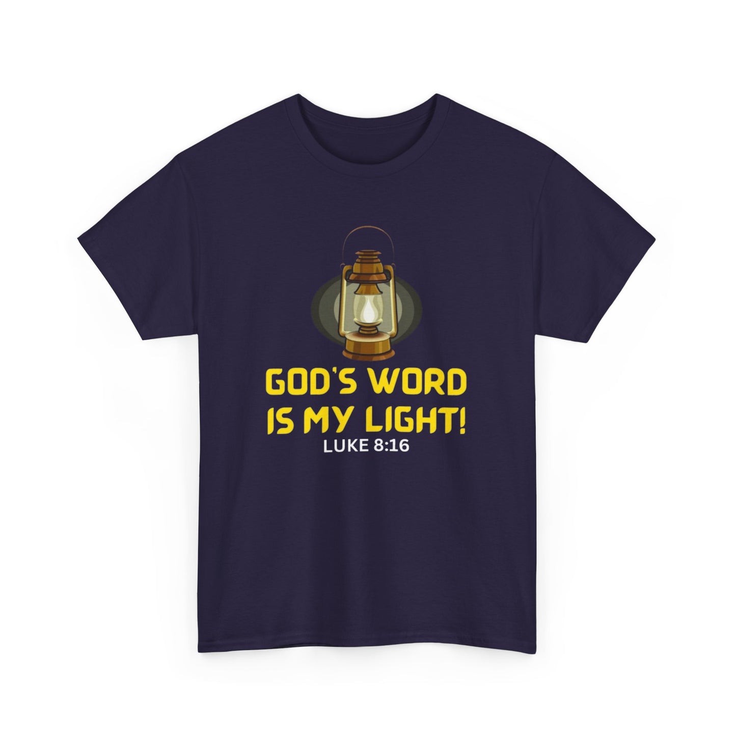 God's Word is My Light T-Shirt (Luke 8:16)