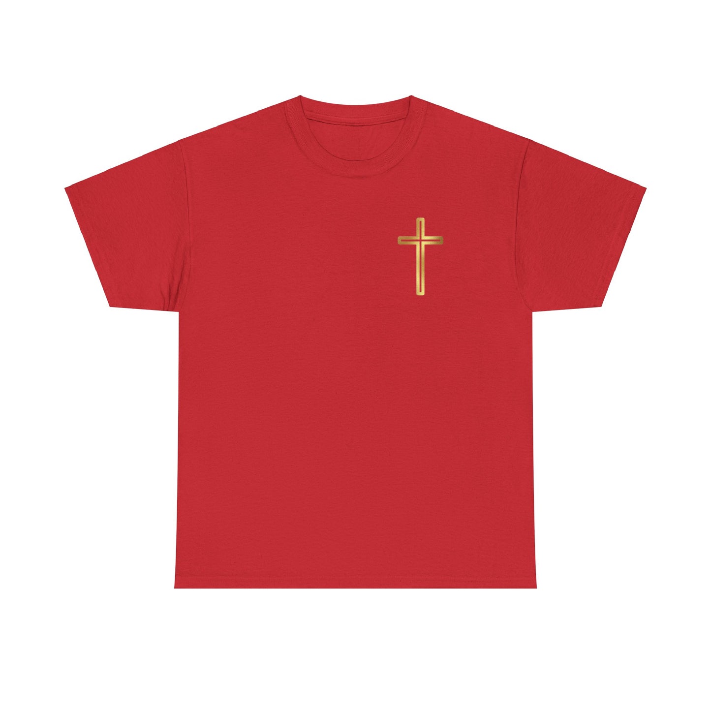 Seek Jesus (Gold Cross) T-Shirt