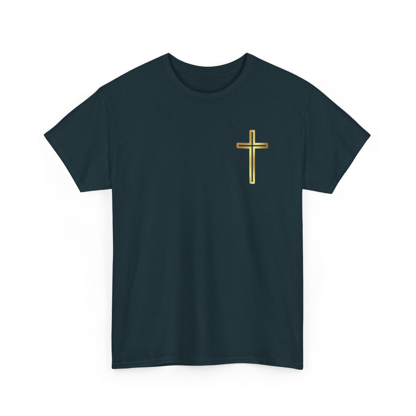 Seek Jesus (Gold Cross) T-Shirt