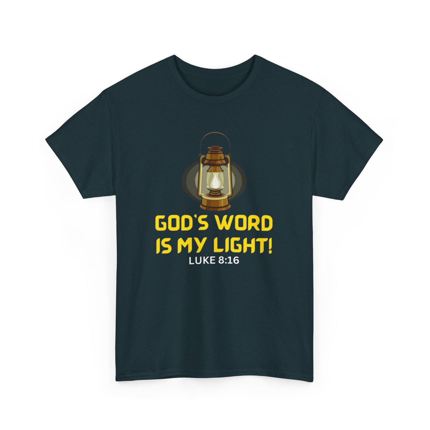 God's Word is My Light T-Shirt (Luke 8:16)