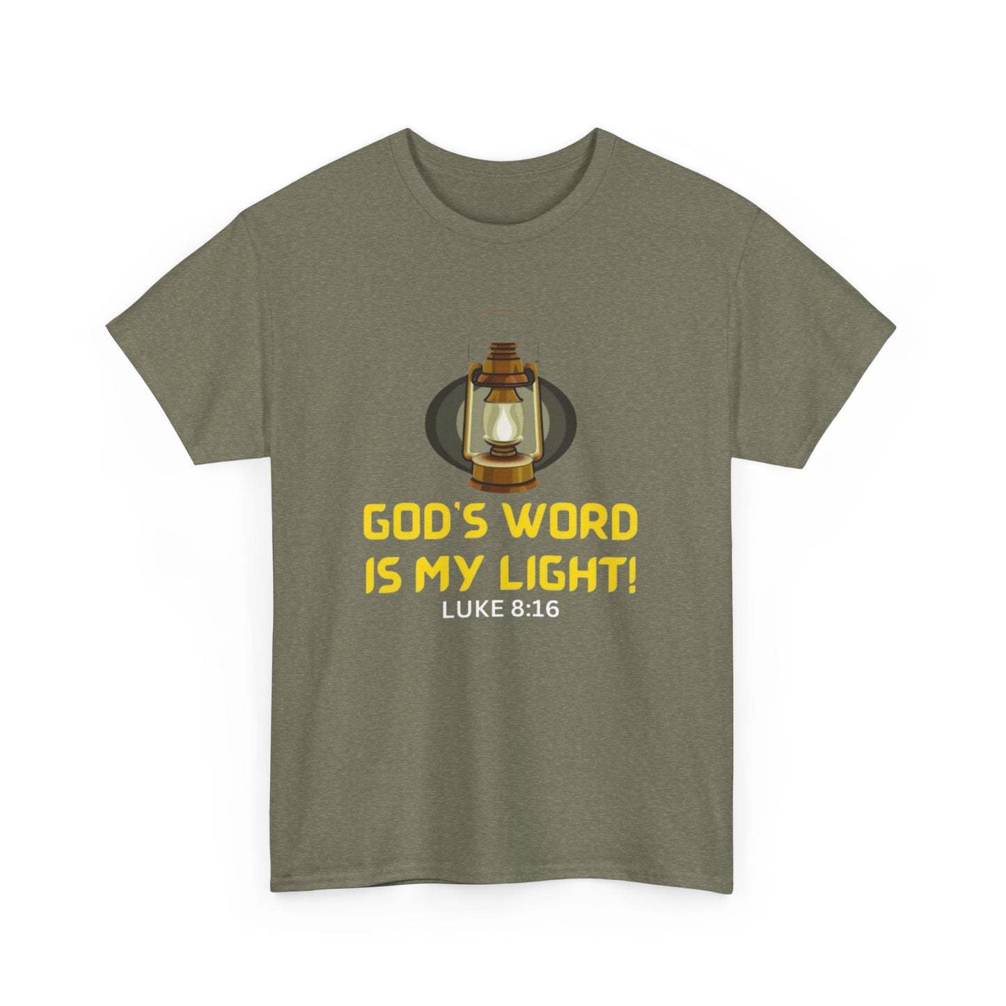 God's Word is My Light T-Shirt (Luke 8:16)