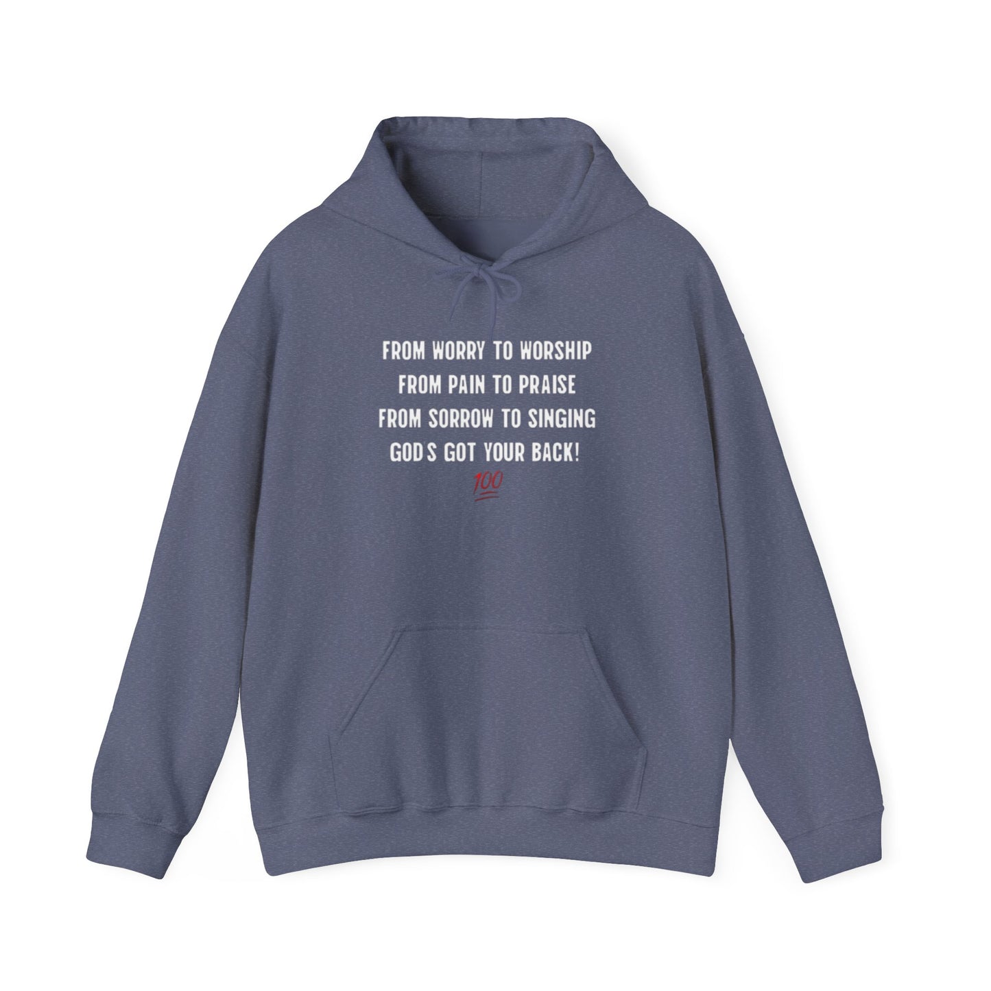 God's Got Your Back Hooded Sweatshirt