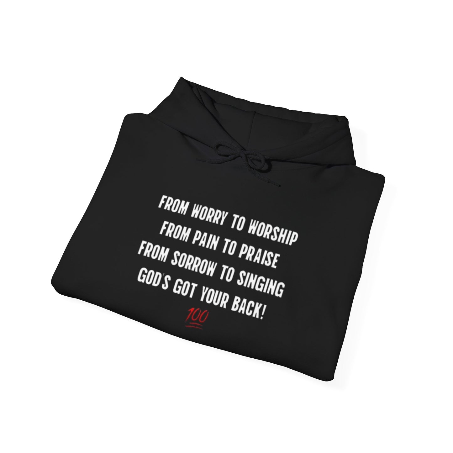 God's Got Your Back Hooded Sweatshirt