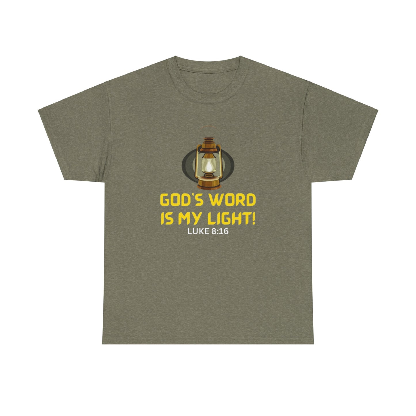 God's Word is My Light T-Shirt (Luke 8:16)