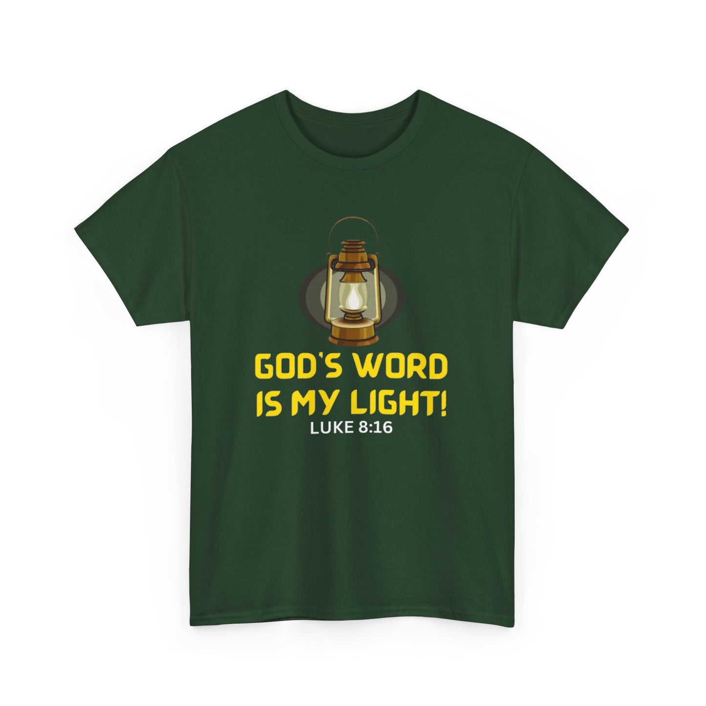 God's Word is My Light T-Shirt (Luke 8:16)