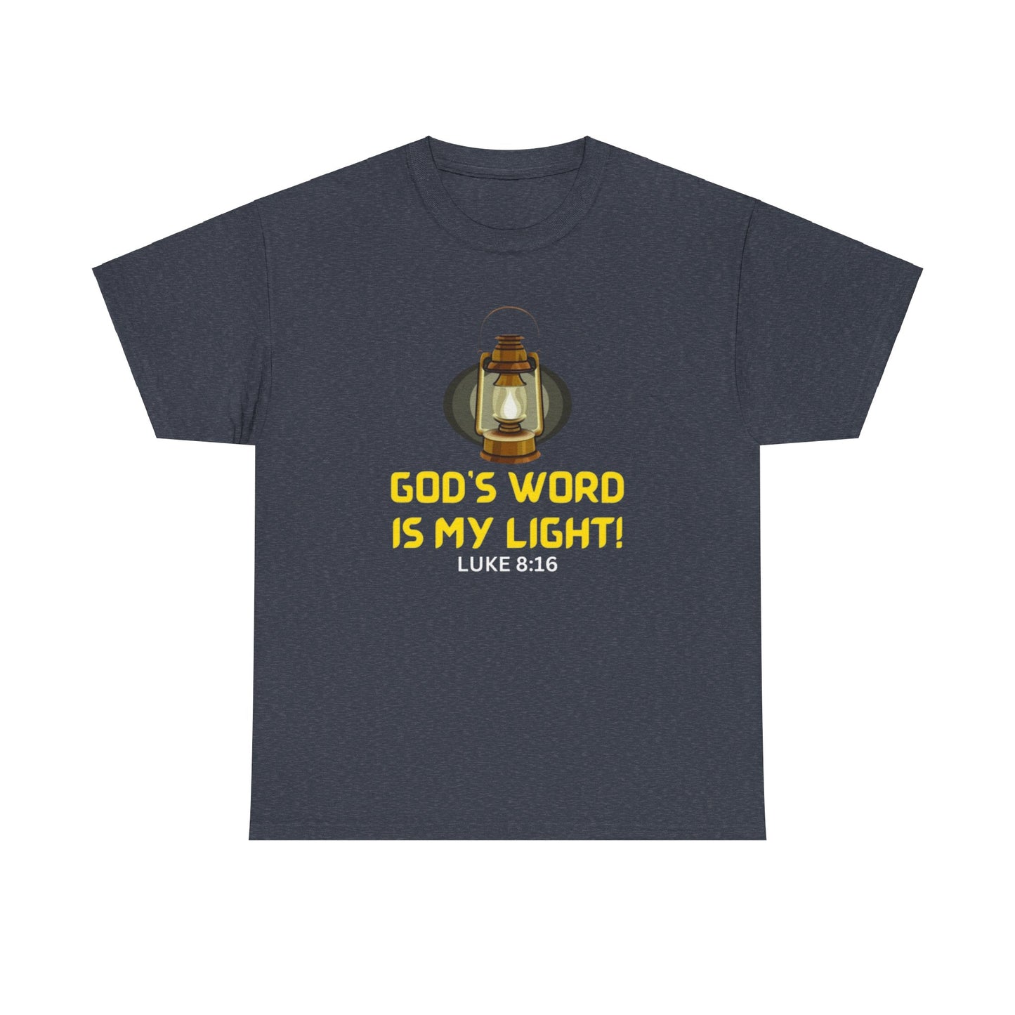 God's Word is My Light T-Shirt (Luke 8:16)