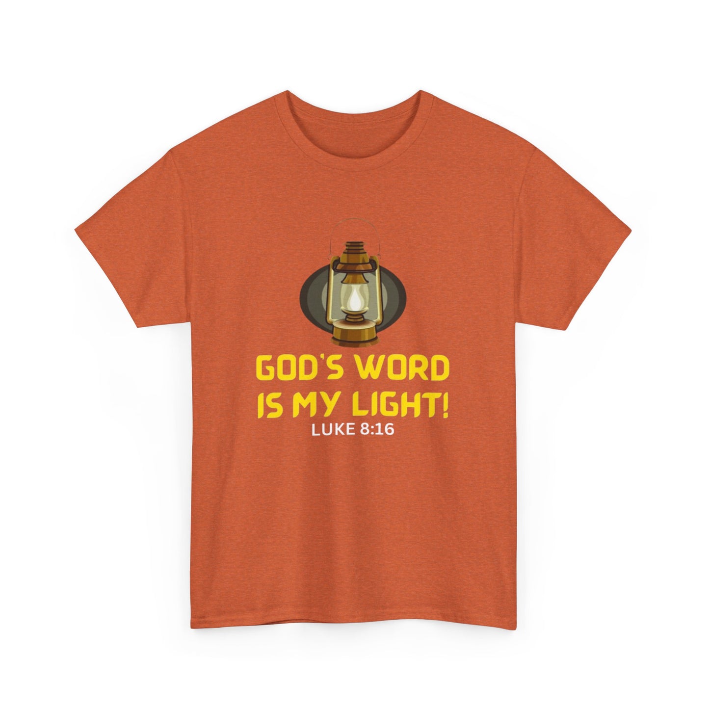 God's Word is My Light T-Shirt (Luke 8:16)