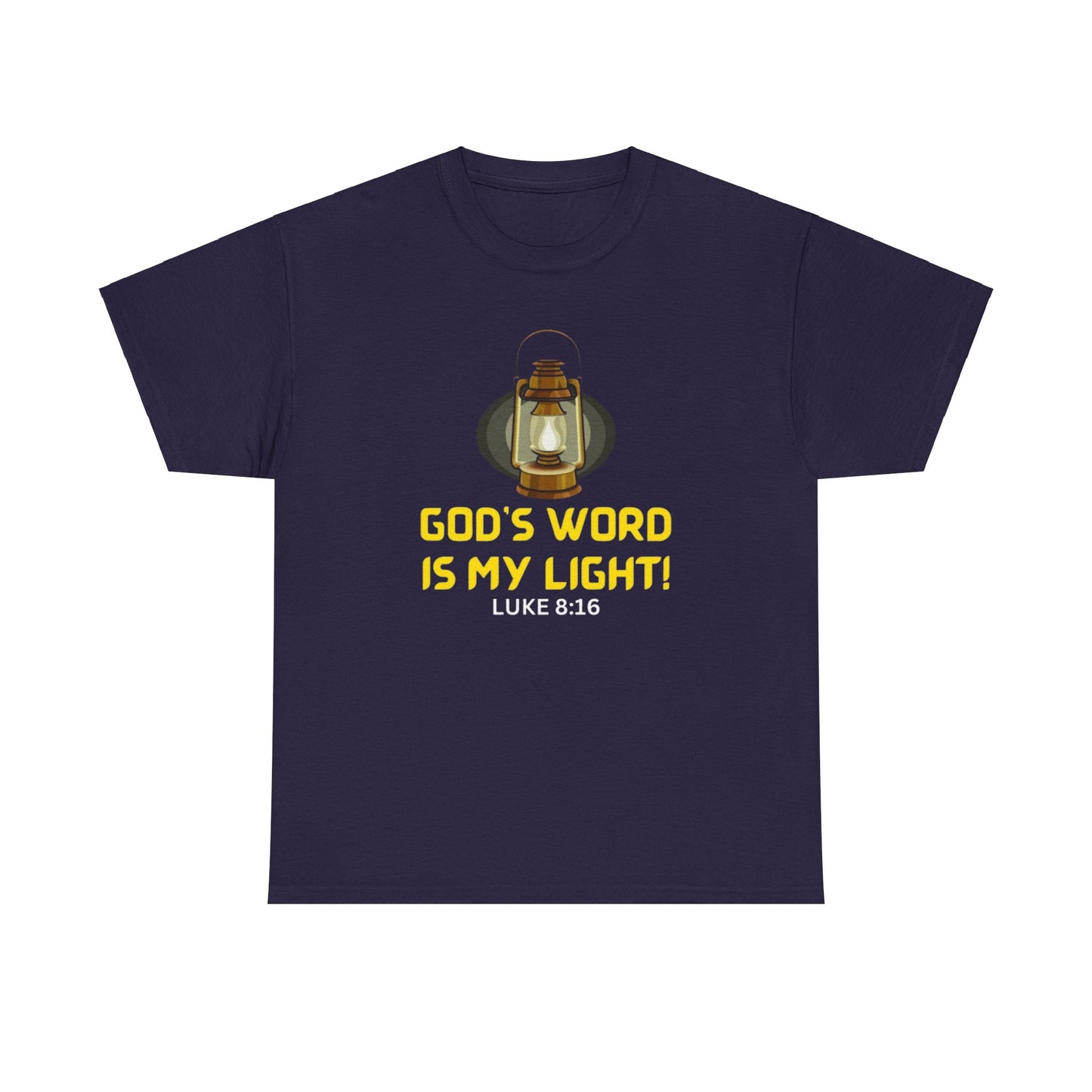 God's Word is My Light T-Shirt (Luke 8:16)