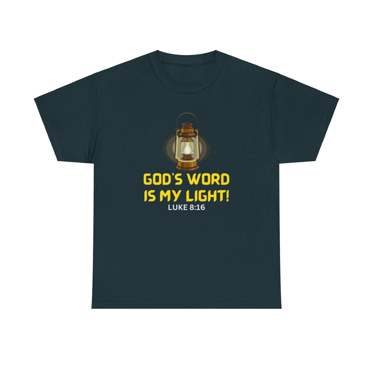 God's Word is My Light T-Shirt (Luke 8:16)