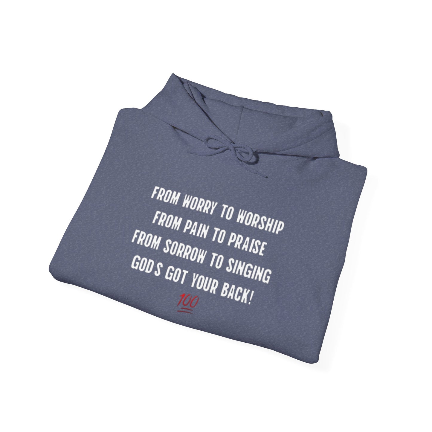 God's Got Your Back Hooded Sweatshirt