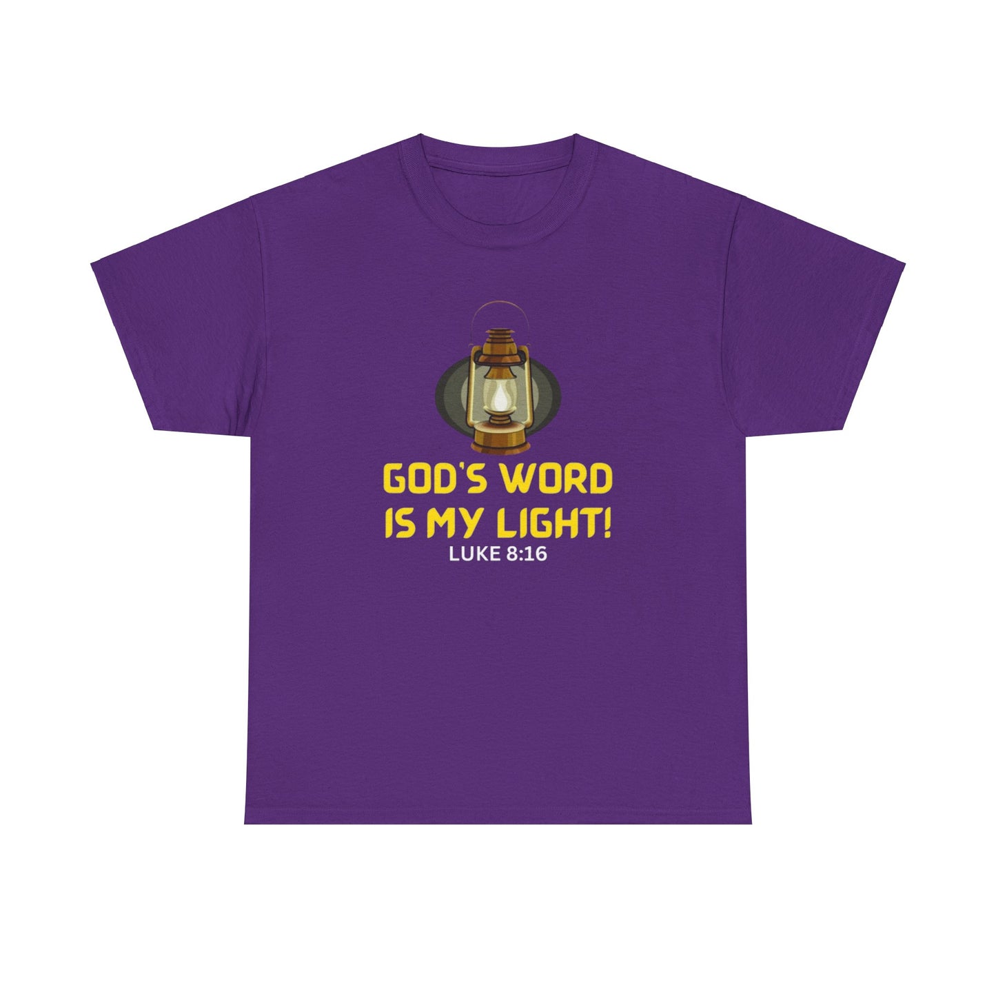 God's Word is My Light T-Shirt (Luke 8:16)