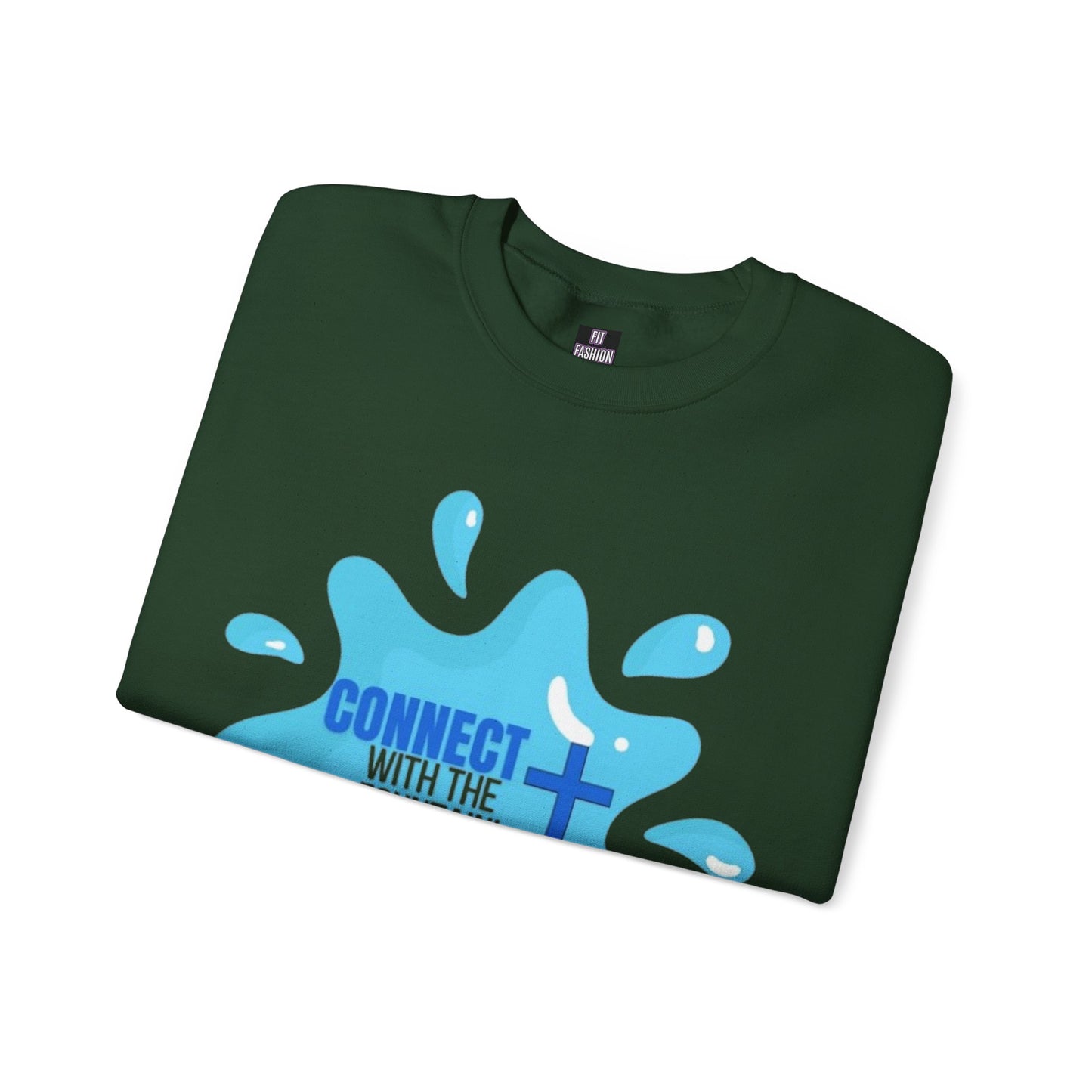 Connect with the Fountain Crewneck Sweatshirt (Version III)