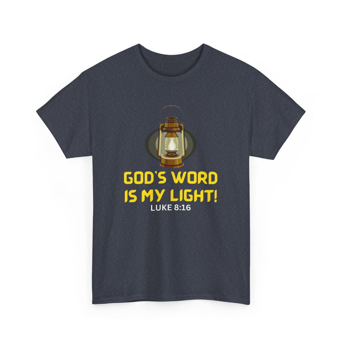 God's Word is My Light T-Shirt (Luke 8:16)